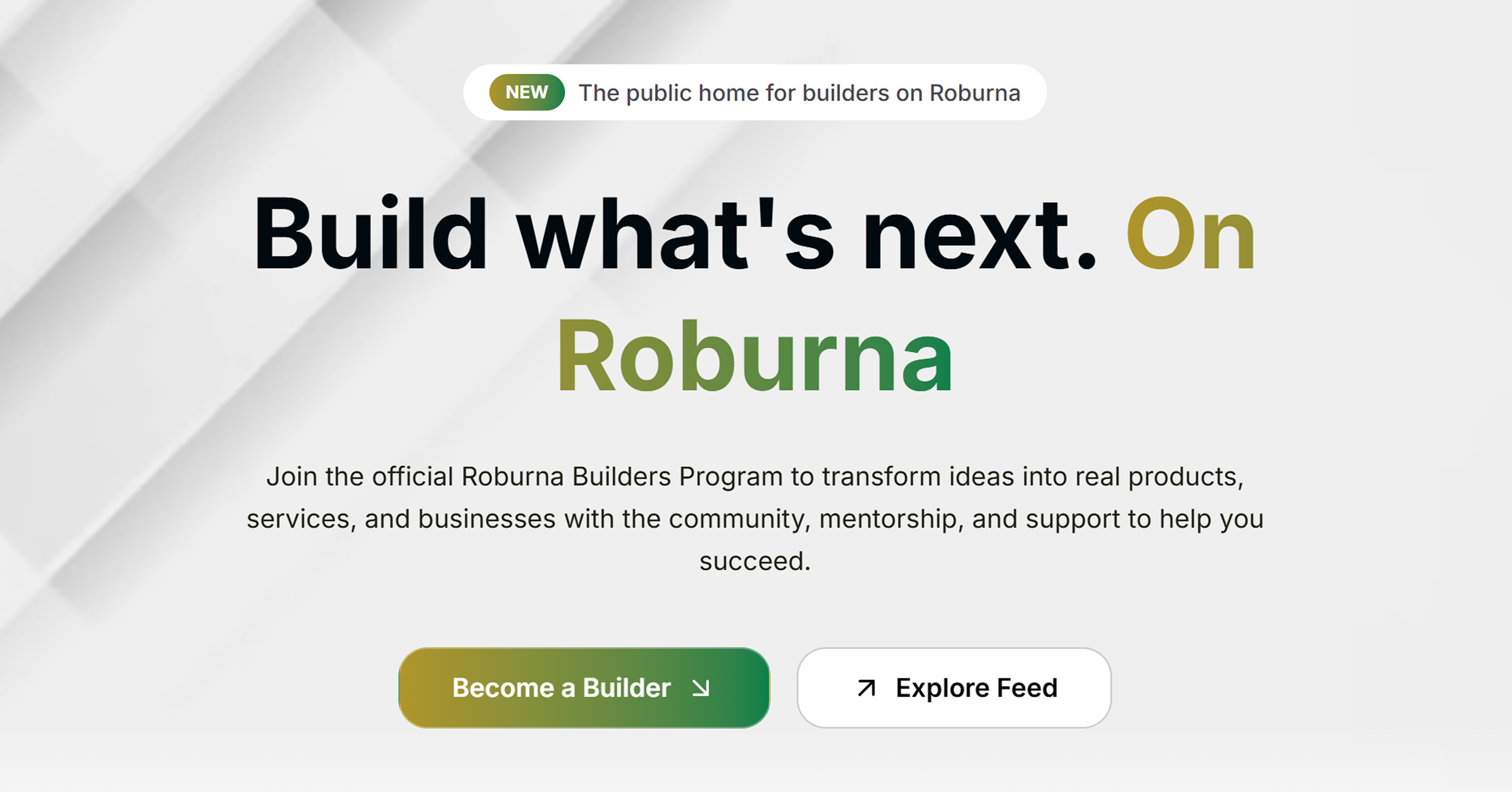 landing page